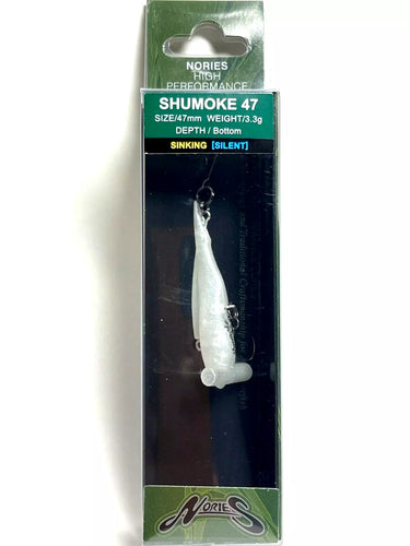 21764) NORIES SHUMOKE 47 #Bowa Bowa, Hummer head style bottom shaking minnow