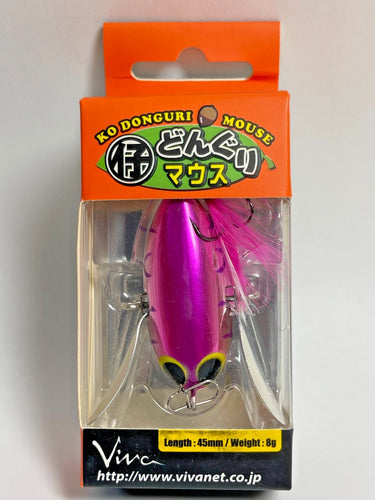 11711) Viva KO DONGURI MOUSE #256N Pink Metal Coach Dog
