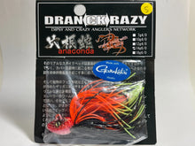 Load image into Gallery viewer, 11638) DRANCKRAZY Anaconda Rubber Jig 14g #6/0 #Pit Viper