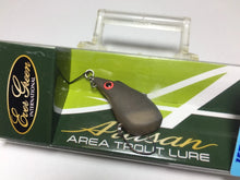 Load image into Gallery viewer, 33802) Ever Green Artisan Area Trout Lure JET BEATER 30S #Warabimoti Red Glow