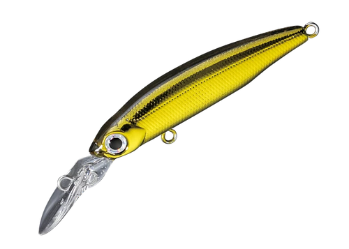 11658) SMITH STILL 40F Area Tune, Trout Minnow #13 Clear Black Gold