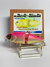 Load image into Gallery viewer, 11260) ARCADIA REEF Jet Link, Hand Made Wood Carving Model #JL Pink shad