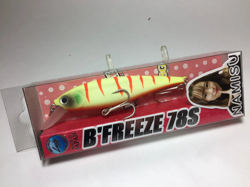 33934) LUCKY CRAFT B'FREEZE 78S ESG '25 Namisu Spring Color #Mat Tenaga Shrimp