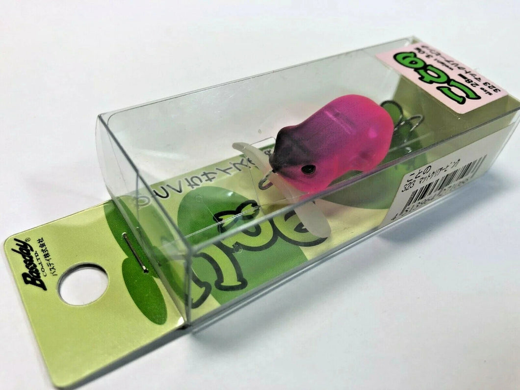 58067) Bassday KOTONO #323 Mat clear Pink