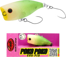 Load image into Gallery viewer, 11835) Lucky Craft Poko Poko Cra-Pea, Area Trout Topwater Lure, #Amabie