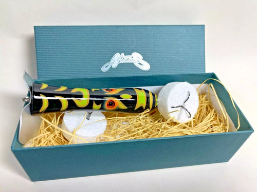11540) Nories x AKASHI BRAND WASHERJUPITA, Handmade Wood Plug #603 Black Angus