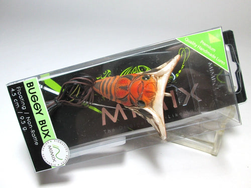 20586) MIMIX BUGGY BUX Floating/Non-Rattle Topwater Lure #Brown