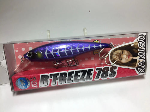 33937) LUCKY CRAFT B'FREEZE 78S ESG '25 Namisu Spring Color #Angel Purple