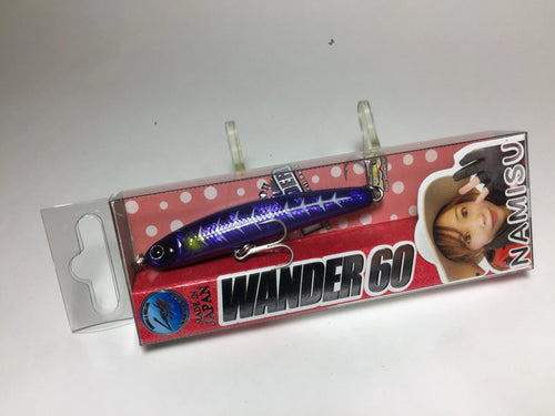33930) LUCKY CRAFT WANDER 60 ESG '25 Namisu Spring Color #Angel Purple
