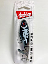 Load image into Gallery viewer, 11768) HEDDON SPIN&#39;N IMAGE X9370 #302 Black/White Herring