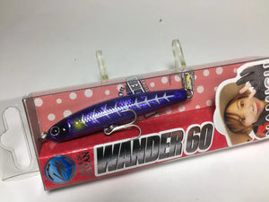 33930) LUCKY CRAFT WANDER 60 ESG '25 Namisu Spring Color #Angel Purple