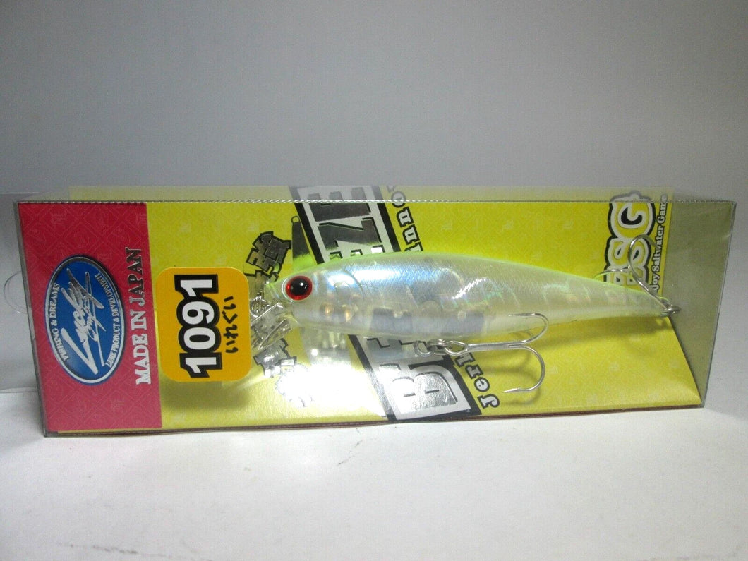 24214) Lucky craft B'FREEZE 78S ESG IREGUI 1091 Limited color #Ghost Chart