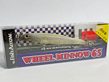 Load image into Gallery viewer, 11253) Fish Arrow WHEEL MINNOW 65 Slow Sinking Prop Bait #04 Dead Wakasagi
