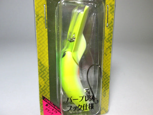 20639) VIVA HENOJI FIGHTER Barbless hook Small Crankbait #95 mat chart