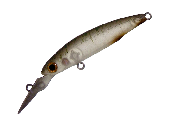 11663) SMITH STILL 40F Area Tune, Trout Minnow #20 Frozen Leaf