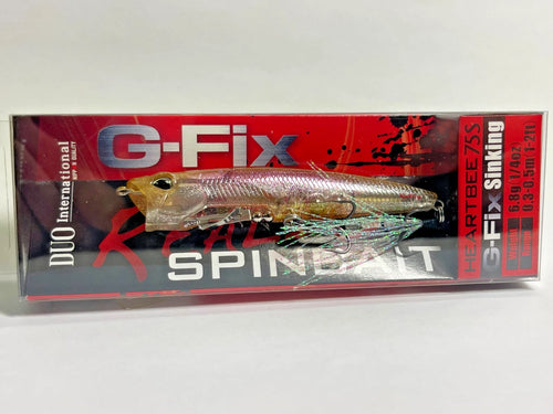 11754) DUO REALIS SPINBAIT HEARTBEE 75S G-Fix #LG Wakasagi