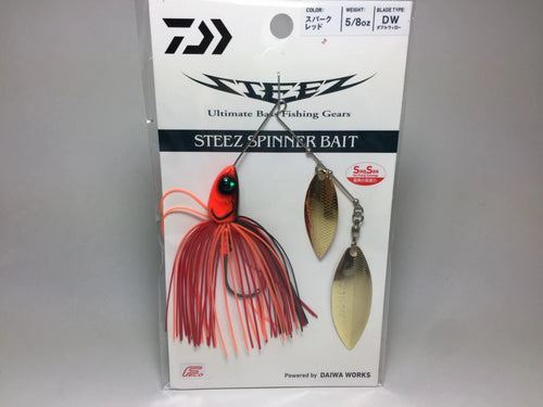 33747) DAIWA STEEZ SPINNER BAIT 5/8oz DW #Spark Red