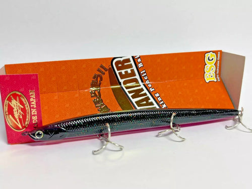 11350) Lucky craft WANDER Slim 135 Lite ESG #Muddy Black PB