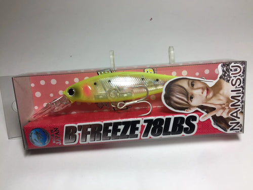 33938) LUCKY CRAFT B'FREEZE 78LBS ESG '25 Namisu Summer Color #Kira Kira Chart L