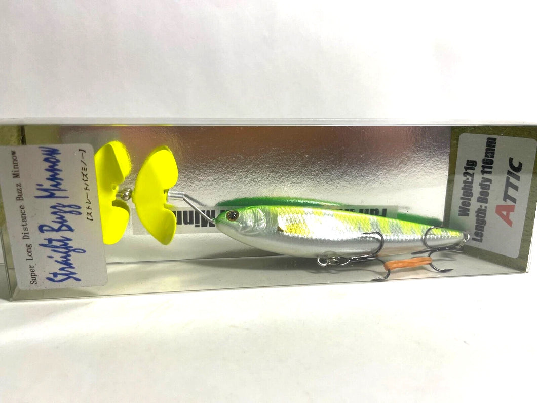 21737) ATTIC Straight Buzz Minnow 110 #08 Chart oikawa