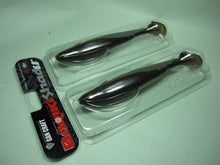 Load image into Gallery viewer, 39838) GAN CRAFT Bariki Shad 6.8&quot; 2pcs #02 Green Pumpkin Pepper
