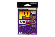 Load image into Gallery viewer, KATSUICHI DECOY WORM26 Kg Hook MAGNUM, Offset Single Hook