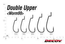Load image into Gallery viewer, KATSUICHI DECOY Worm99 Double Upper Offset Hook