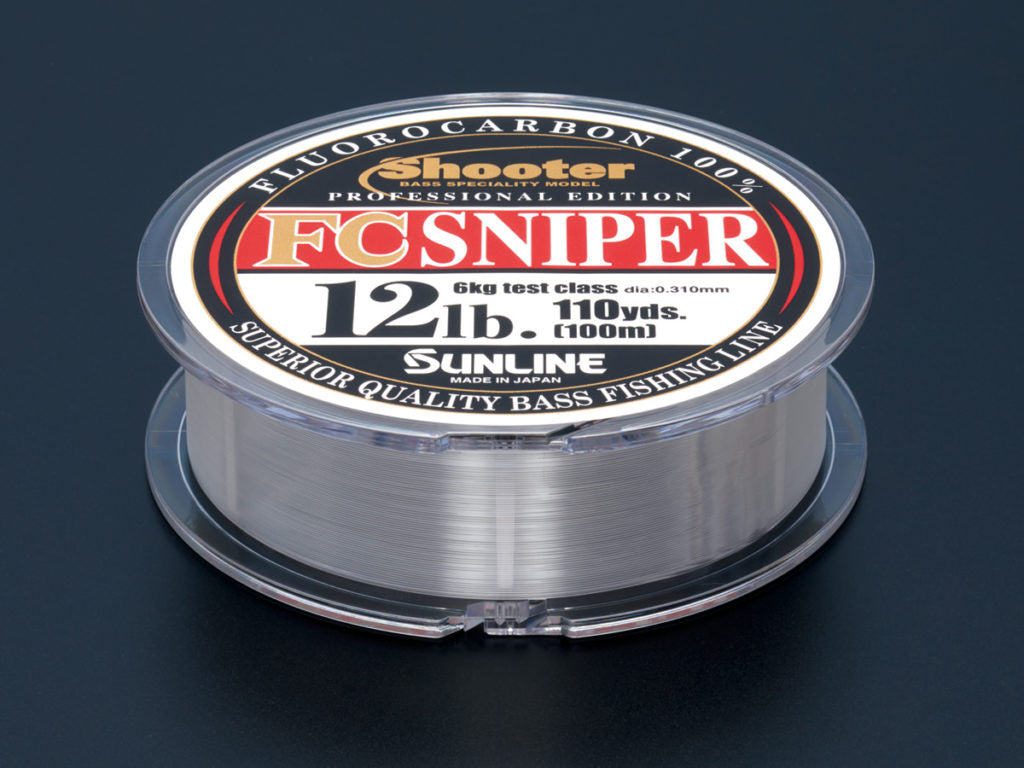 SUNLINE Shooter FC SNIPER 100m Fluorocarbon Line -Max lb variation-