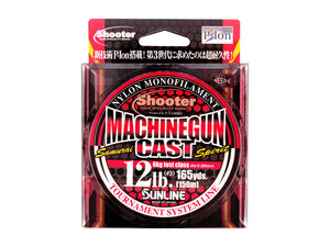 SUNLINE Shooter MACHINEGUN CAST 100m P-Ion coated nylon Line -Max lb variation-