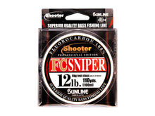 Load image into Gallery viewer, SUNLINE Shooter FC SNIPER 60m Fluorocarbon Line -Max lb variation-