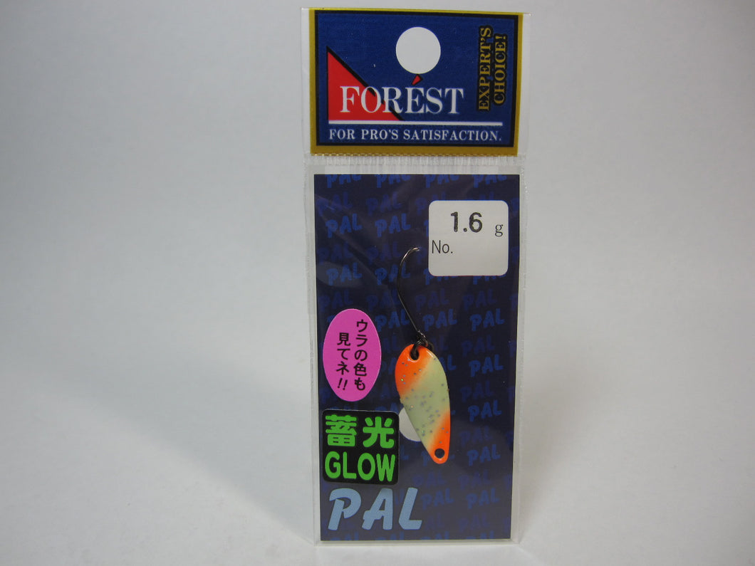 FOREST x KAISEI Limited Spectral Color Spoon! PAL 1.6g #KA01 Fighting reverse