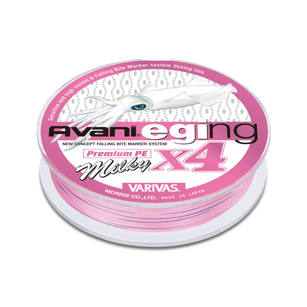 VARIVAS Avani Eging Premium PE X4 Milky 150m -Max lb variation-