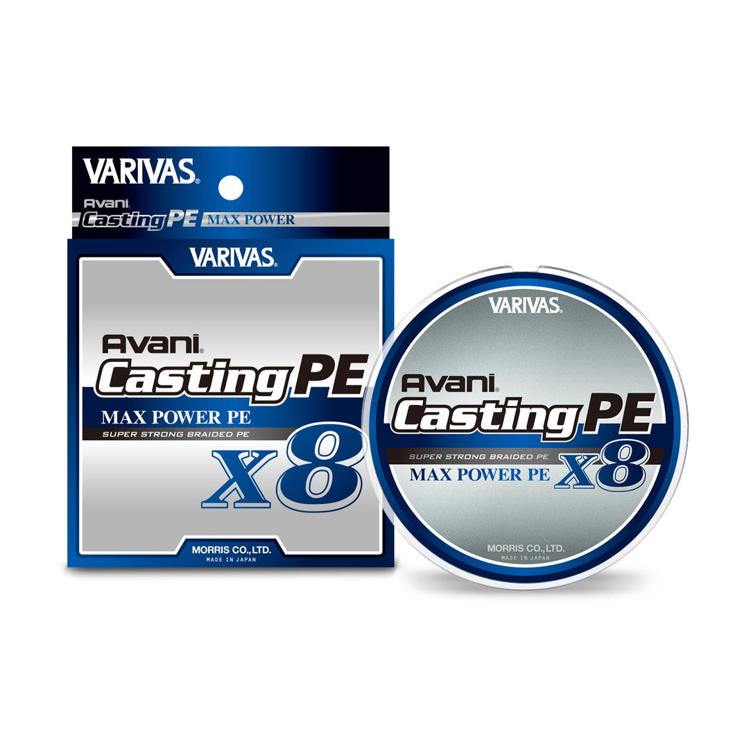 VARIVAS Avani Casting PE Max Power X8 200m -Max lb variation-