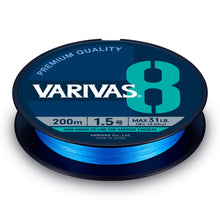 Load image into Gallery viewer, VARIVAS VARIVAS 8 Ocean Blue 200m -Max lb variation-