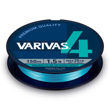 Load image into Gallery viewer, VARIVAS VARIVAS 4 Water Blue 150m -Max lb variation-