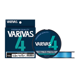 VARIVAS VARIVAS 4 Water Blue 150m -Max lb variation-