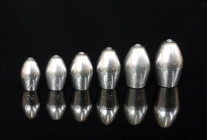 JACKALL BULLET SINKER HEAVY TYPE -Weight Variations-