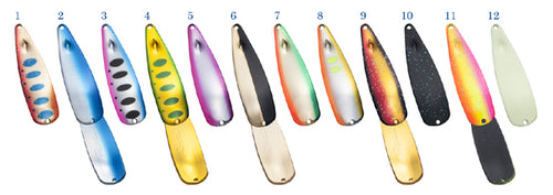 FOREST Realize 14g for Native trout spoons -Color Variation-