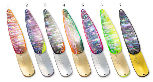 FOREST Realize Awabi Abalone 18g for Native trout spoons -Color Variation-