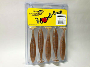 Gary YAMAMOTO 5" HEART TAIL Japan package -Color variation-