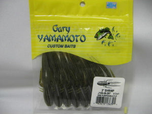 Gary YAMAMOTO 3" SHRIMP Japan package -Color variation-